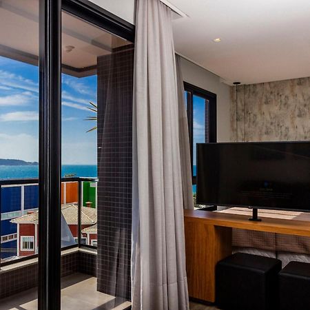 Aion Suites 303 - Lindo Apartamento Com Vista Para O Mar, A 60M Da Praia De Bombinhas, Com Piscina E Academia No Rooftop. Buitenkant foto