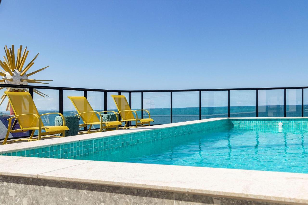 Aion Suites 303 - Lindo Apartamento Com Vista Para O Mar, A 60M Da Praia De Bombinhas, Com Piscina E Academia No Rooftop. Buitenkant foto